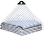 Aluminum 90% Shade Cloth - for Cars,Mesh Tarp for Greenhouse Patio Sun Shade - for Cars