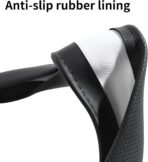 Steering Wheel Cover, Universal 15 inch, Faux Leather Steering Wheel Protector, Anti-Slip, Breathable & Heating-Compatible for Cars Trucks SUVs Vans - Image 5