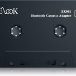 Elook Car Audio Receiver, Bluetooth Cassette Receiver Tape Aux Adapter Player with Bluetooth 5.0