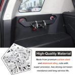 Aunginsy Car Trunk Fire Extinguisher Mount Holder Fit for Toyota FJ Cruiser 2007-2021, Quick Release, Roll Bar, Silver, Carbon Steel & Aluminum Alloy Frame - Image 3