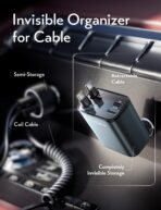 LISEN Retractable Car Charger USB C [Upgraded Dual Type C] 75W Fast 4 in 1 Car Charger for iPhone 17, Road Trip Essentials Gifts for Men Women, Car Accessories for Galaxy S26 Phone 17 Pro Max 16 15 - Image 9