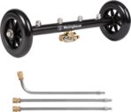Westinghouse Universal 16" Pressure Washer Undercarriage Cleaner and Water Broom Attachment - 4400 PSI, 1/4" Connector - for Gas and Electric Pressure Washers