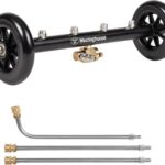 Westinghouse Universal 16" Pressure Washer Undercarriage Cleaner and Water Broom Attachment - 4400 PSI, 1/4" Connector - for Gas and Electric Pressure Washers