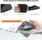 Car Screen Cleaner, Square Microfiber Cloth Non-Scratch Auto Touchscreen Cleaning Wipes, Foldable Touch Screen Pad Universal Cleaning Tool for Vehicle Dashboard Display (Square) - Image 3