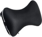 Inflatable Car Neck Pillow, Soft Headrest Inflatable Car Pillow for Driving Seat with Adjustable Strap, Comfortable Ergonomic Design Neck Support and Breathable Washable Cover