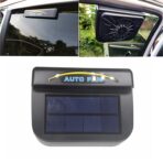 Solar Power Car Auto Air Vent Cool Fan Cooler Ventilation System Radiator Exhaust Heat Fan Automobile Fans with Rubber