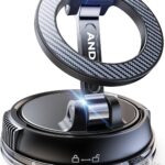 ANDERY Car Phone Holder for Magsafe [78+LBS Strongest Suction & 2400gf Magnetic] 360° Adjustable Car Phone Mount, Phone Holders for Your Car for iPhone 17-12 Pro Max Plus Air, Carbon Fiber