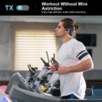 Giveet Bluetooth Transmitter for TV, 2-in-1 Bluetooth V5.3 Transmitter Receiver, Wireless AUX RCA Adapter for TV/Car/PC/MP3 Player/Home Theater/Switch, Low Latency, Pairs 2 Devices Simultaneously - Image 5