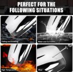 Chrome Side Mirror Covers Caps Compatible with 2009-2018 Dodge Ram 1500 and 2019-2024 RAM 1500 Classic Without Turn Signal Cut-Outs (Chrome-without Cut-Outs) - Image 4