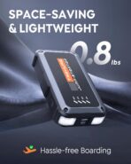 TREKURE Portable Car Battery Jump Starter 4000A 16800mAh Jump Box, Car Battery Jumper Starter Portable Jumper Cables for car(8.0L Gas/6.5L Diesel), Fast Charge, Lights, Compact - Image 5