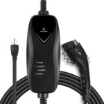 Lectron Level 1 EV Charger - ETL Certified, 120V, 15 Amp, 16 ft Extension Cord & J1772 Cable - Portable Electric Car Charger for J1772 EVs and Plug-in Hybrid Vehicles