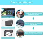 XCBYT Civic Window Shades for 2016-2021, 4PCS Side Window Sun Shades with Breathable Mesh, Magnetic Car Window Covers for Baby & Privacy, UV Protection & Heat Insulation - Image 6