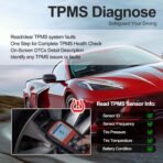 Autel MaxiTPMS TS508WF Kit TPMS Programming Tool, with 8pcs MX Sensors, 2026 Tire Sensor Programmer, TPMS Relearn/Reset, Activate/Read/Copy Sensors, Upgrade of TS508K/TS508/TS408/TS501/TS601 - Image 5