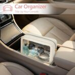 PACKISM Clear Makeup Bag - TSA Approved Toiletry Bag for Carry-on & Checked Luggage, Water Resistant Car Storage Organizer with Reinforced Seams - Image 4