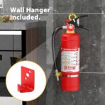 Ougist ABC Dry Powder Fire Extinguisher, 5 lb – 2-A:10-B：C Rated for Home, Office & Vehicle, Quick Release, Easy-Grip Handle, Ideal for Electrical & Grease Fires, Car Extinguisher, Model FF2KG - Image 5