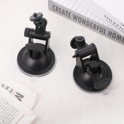 2PCS Dash Cam Suction Cup Mounts, Car Camera Mount, Windshield and Dashboard Suction Cup Mounts, Camera Mount for Car Dashcam, GPS Driving DVR, Phone Bracket, Action Camcorder, Video Recorder - Image 5