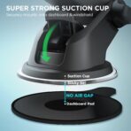 iOttie Easy One Touch Classic Dash & Windshield Universal Car Mount Phone Holder Desk Stand for iPhone, Samsung, LG, Moto and other Smartphones - Image 6