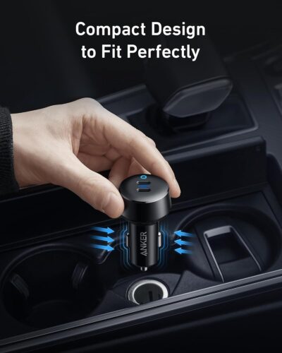 Anker USB C Car Charger, 40W 2-Port PowerIQ 3.0 Type C Adapter, iPhone 17 Car Charger, PowerDrive III Duo with Power Delivery for iPhone 17/17 Pro Max/16/15/14 Series, Galaxy S24/23,AirPods and More - Image 5