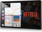 11.3" Wireless Carplay Screen for Car with N-etflix/YouTube/TikTok, Upgraded A-pple CarPlay & Android Auto Screen,Portable AI Magic Box with Backup Camera/Navigation/Voice Control,for All Vehicles