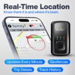 Family1st Portable Automobile GPS Trackers for Vehicles, Cars, Loved Ones, Real Time Tracking App, Up to 30 Days Battery Life, Hidden Tracking for Theft Protection & Subscription Needed. - Image 4