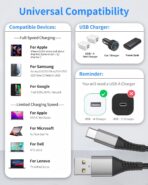 Coiled USB A to USB C Cable for Car, 2 Pack Type C Charger Fast Charging Cable 3FT, USB to USBC Cable for Carplay, Android Auto, iPhone 17 16 15 Pro Max, Samsung Galaxy S25 S24 S23 Ultra - Image 8
