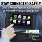 Planet Audio P9900CPA Car Stereo – Wireless CarPlay Android Auto, Double-Din, 6.75 Inch Touchscreen, Bluetooth, No DVD CD Player, Radio Receiver - Image 5