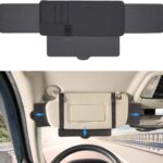 JoyTutus Car Sun Visor Sunshade Extender, Adjustable Sun Visor Protects from Anti-Glare, UV Rays Blocker Window Windshield Sunshade Extender for Car SUV