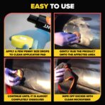 Carfidant Scratch Repair and Swirl Remover - Car Paint Scratch Remover & Restorer Kit with Buffer Pad - Polishing & Waxing Kits - Compound for Vehicles Paint Repair - 8.4 fl. Oz. - Image 6