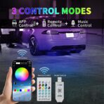 for Tesla Model 3 Y LED Interior Lights Ambient Lighting, Tesla Model 3 Y RGB LED Neon Light Kits, Tesla Model 3 Y Accessories 2021 2022 2023, DC 12V - Image 5