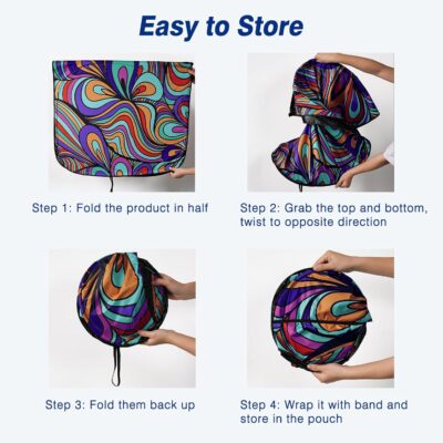 Windshield Sun Shade - Car Sun Shade Windshield, Reflector Sunshade Offers Ultimate Protection for Car Interior - Image 7