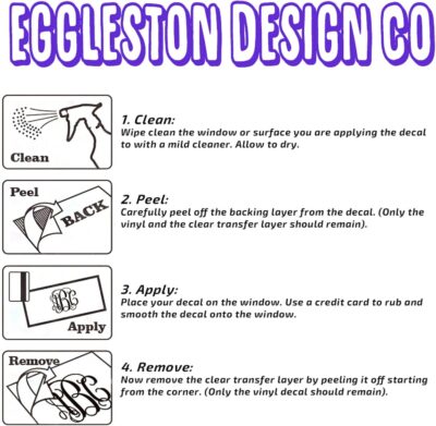 Design Your Own Custom Decal Text Name Sticker Compatible with Tumbler Cup, Laptop, RV, Cars, Trucks, Phones, Boats, Helmets, Bottles, Cars and Vehicles (Glitter Colors Available) - Image 7