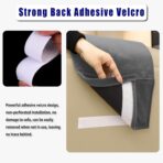 Adjustable Headrest Pillow for Recliners and Armchairs - Non-Slip Velvet Cushion for Neck Support and Pain Relief (Gray) - Image 3