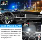 CARTIST Custom Fit for Suede Dash Cover 2016 2017 2018 2019 2020 Kia Optima Dashboard Mat Non-Slip Dash Mat Pad Carpet Odorless Sunshade Glare UV Rays Protector - Image 7