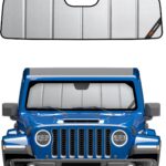 Windshield Shade for Jeep Wrangler JL 2018-2026, Gladiator 2020-2026 Sunshade- Safeguard