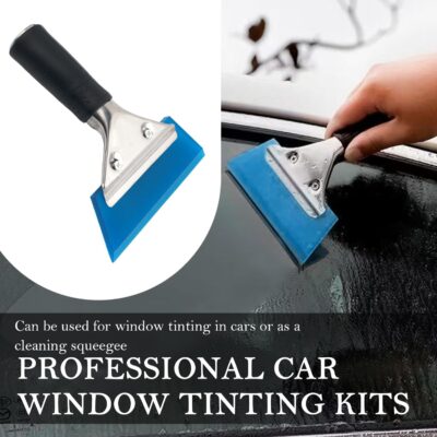18PCS Window Tint Car Kit,Multi-Function Car Window Tint Kit Includes Scraper,Felt Scraper,Mini Vinyl Scrapers and Cutting Knife with Blade,Professtional Tints Kits for Cars - Image 3
