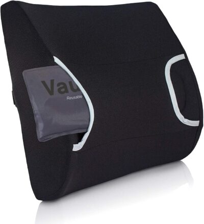 Vaunn Medical Seat Cushion, Lumbar Back Support Pillow for Office Chair with Removable Firm Insert - Image 6