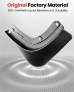 REEVAA 2026 Tesla New Model Y Juniper Accessories - Mud Flaps [Protect Paint, No Drilling Required] All-Weather Splash Guard Body Kits for Model Y Juniper 2025-2026, Black (Set of 4) - Image 4