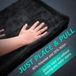 Microfiber Towels For Cars 2-Pack Car Drying Towel 1300 Gsm Ultra-Large Soft Microfiber 35" x 27.5" & 19.7" x 11.8" Towels Are Great For Car And Home Cleanups No Streaks, Scratches Or Water Spots - Image 5