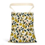 Car Trash Bag, Car Garbage Bag, Waterproof Back Seat Cars Organizer Hanging Trash Can Bin for Front Seat, Office, Kitchen, Outdoor, Travel, Camping Vehicle Accessories Pear Decor - Image 2