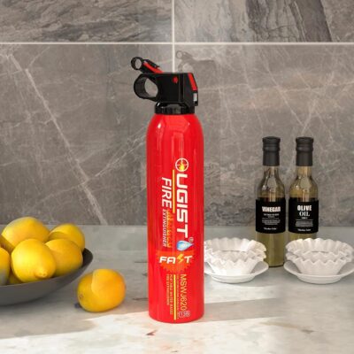 Ougist Small Portable Fire Extinguisher for Home and Kitchen, 21oz Each, 1-Pack, Water-Based Fire Extinguishers for Quick Emergency Response, Prevent Re-Ignition, Ideal for Vehicle and Camping, MSJ620 - Image 8