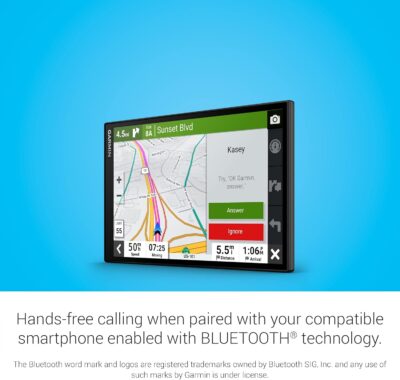 Garmin DriveSmart 86, 8-inch Car GPS Navigator with Bright, Crisp High-Resolution Maps and Garmin Voice Assist - Image 4