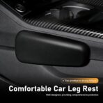 2 PCS Car Arm Rest Elbow Pads,Comfortable Car Arm Rest Cushion with Memory Foam Pad for Arm Support,Universal Car Door Armrest Pad, Universal for Most Cars, Trucks, SUVs (Black) - Image 6