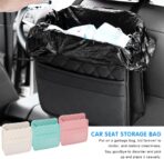 Mandark Car Seat Back Organizer, PU Leather Vehicle Backseat Hanging Storage Pocket, Multipurpose Auto Travel Essentials Accessories for Kids & Adults, Universal for Most Cars (Green) - Image 5