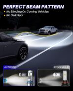 AUTOONE 9004 Bulb, 9 Times Brighter 36000LM 9004 HB1 Bulb, 3 Min Quick Install, 20 Years Lifespan, No Flicker - Image 6