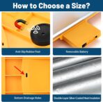 Car Cover Solar Charging, Automatic aterproof Windproof & Snowproof, Electric Shrinkage Car Window Covers, Fit for Sedan, MPV, SUV. 3XXL-White - Image 6