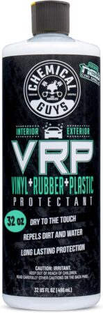 Chemical Guys VRP, New Car Scent - Vinyl, Rubber and Plastic Protectant, Super Shine Dressing for Tires, Trim and More, Safe for Cars, Trucks, SUVs, & More (32 Fl oz) - TVD12132