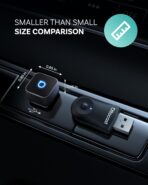 Ottocast Mini Cube 3.0 Wireless CarPlay & Android Auto Adapter 2026– Plug & Play, Fast Auto-Reconnect (Black) - Image 3