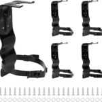 INMOZATA 5 Pack Fire Extinguisher Mount Bracket, 5 LB Fire Extinguisher Brackets Metal Strap Holder for Homes, Warehouses, Cars, Factories, Ships