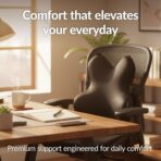Everlasting Comfort Lumbar Support Pillow for Office Chair - Memory Foam Back Cushion for Car Seat - Promotes Better Posture, Back Pain Relief - Ideal Gaming and Desk Chairs Work and Home Essentials - Image 7