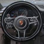 HAOKAY Top Grade Black Genuine Leather Steering Wheel Cover Men Women, Luxury Steering Wheel Cover for Cars, SUVS and Trucks，Universal 14.5-15 inch - Image 2